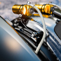Kraus, Pro-4 Docking Hardware for hlins. Black anodized