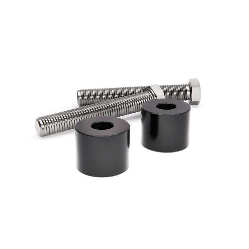 Kraus, 1 inch (25.4mm) riser extension kit. Black