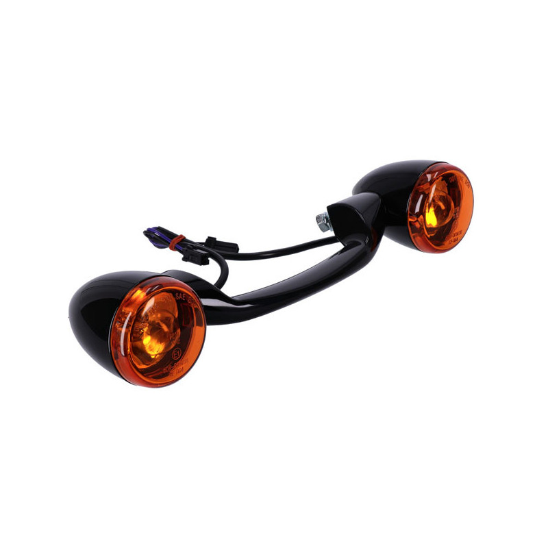 Bullet turn signal bar, without license plate relocation kit