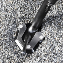 Zieger, side stand foot. Black