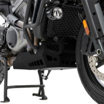 Zieger, skid plate / crankcase guard. Black