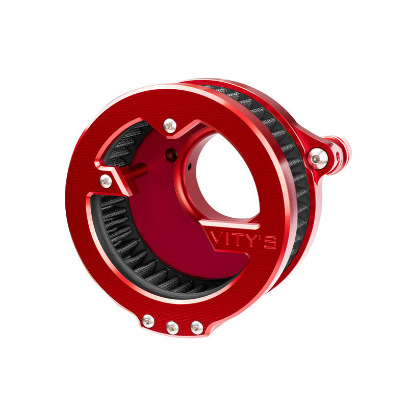 Vity''s Design, Massive Air Cleaner. Red