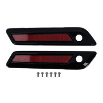 Saddlebag lid lifter set. Chrome