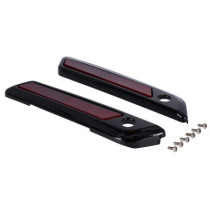 Saddlebag lid lifter set. Chrome