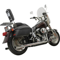 Exhaust Drag Pipe Duals Chrome TC Softails 86-2017