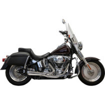 Exhaust 2:1 Ripper Short Chrome TC Softails 89-2017