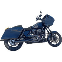 Exhaust SuperBike 2:1 mid Blk 4" Muffler M8 Touring