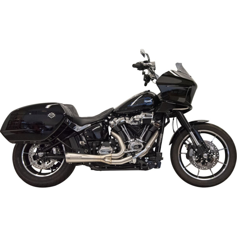 Exhaust Short Ripper 2:1 w/Megaphone SS 49 State M8 Softail
