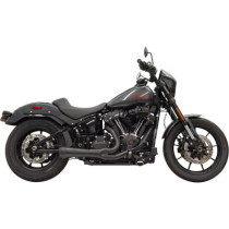 Exhaust Short Ripper 2:1 Black 49 State M8 Softail
