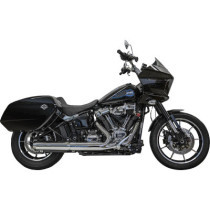 Muffler Slip-On 4" Chrome w/2.5"x10" Baffle Core 49 State