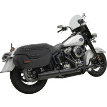 Muffler Slip-On 4" Black w/2.5"x10" Baffle Core 49 State