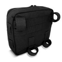Sacoche de guidon HeinzBikes Clubstyle - Harley Davidson - Noir