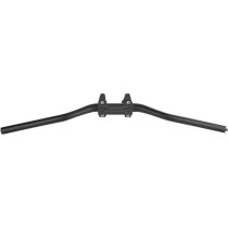 Kit Guidon + Risers Performance Machine Phatbar - Hauteur 12" - Diamètre 1.25" - Harley Davidson - Black Ops