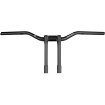 Kit Guidon + Risers Performance Machine Phatbar - Hauteur 12" - Diamètre 1.25" - Harley Davidson - Black Ops