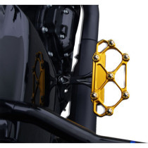 FLOORBOARD PASSENGER DIAMOND GOLD