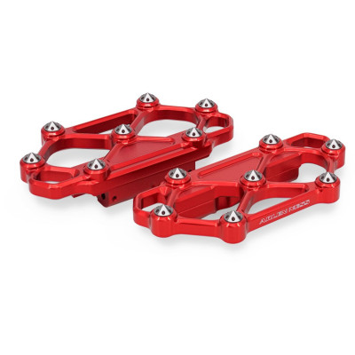 FLOORBOARD PASSENGER DIAMOND RED