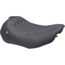 Wide Tripper™ Seat - Solo - Dark Brown/Gun Metal Stitching