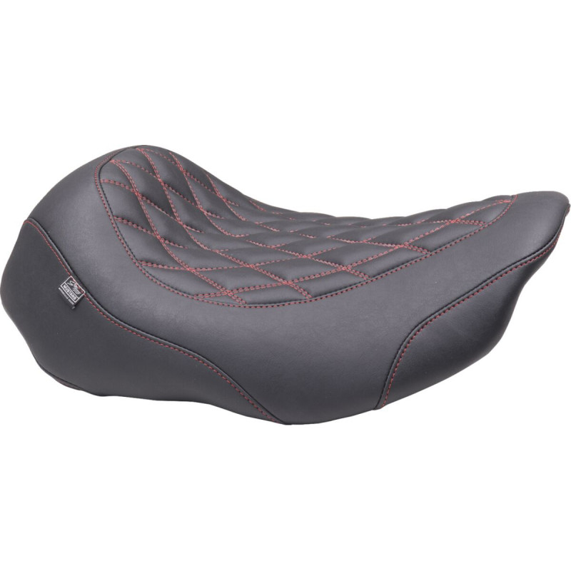 Wide Tripper™ Seat - Solo - Dark Cherry Stitching