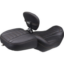SEAT REAR DLX TOURING ORANGE THREAD
