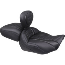SEAT REAR DLX TOURING SKY BLUE THREAD