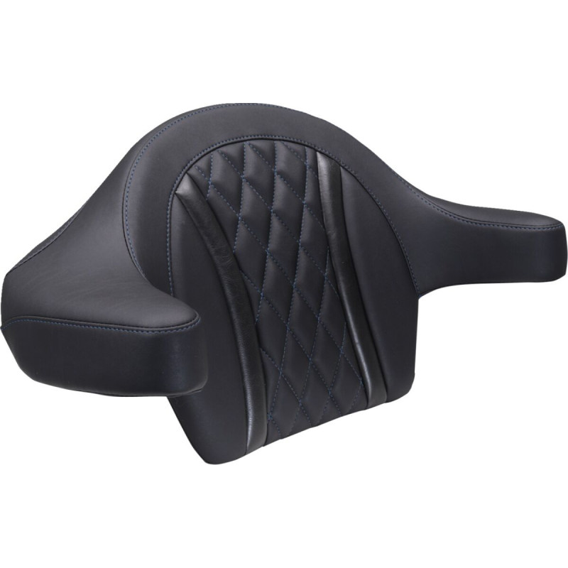 PAD BACKREST TPAK DLX DIAM SKY BLUE THREAD