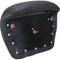 PAD BACKREST CHOPPED TPAK GUN METAL GRAY THREAD