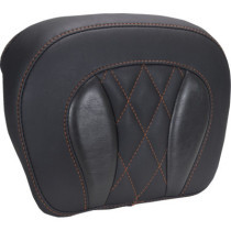 PAD BACKREST CHOPPED TPAK ORANGE THRREAD