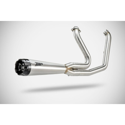 Full Exhaust Racing System HD-SOFTAIL 2in1 SS E4/E5
