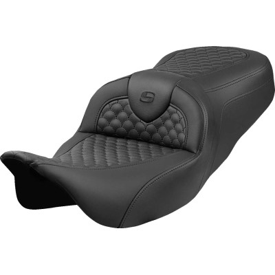 Roadsofa™ Seat - Dragon Scale Stitch - Black Stitch - w/o Backrest
