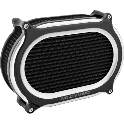 AIR CLEANER STAGE II OVAL BLACK