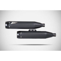 OVERLAPPED SLIP-ON MUFFLER HD-HERITAGE CLASSIC BLACK