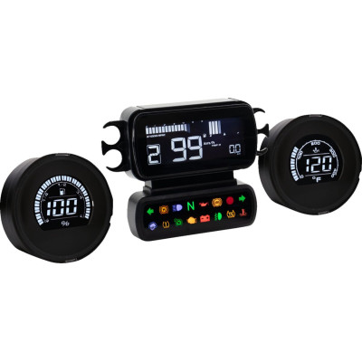 GAUGE D2 W/FUEL & OIL 2014-2023 FLH