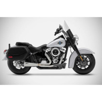 Full Exhaust Racing System HD-SOFTAIL 2in1 POLISHED E4/E5
