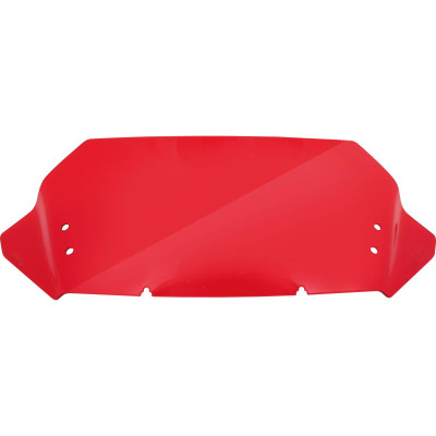  Replacement Windscreen for Helix Touring Models Sport  Length 220 mm x Width 600 mm Red 