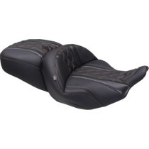 SEAT SUPER TOURING DLX ONE PIECE ORANGE THREAD