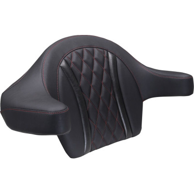 PAD BACKREST TPAK DLX DIAM DARK CHERRY THREAD