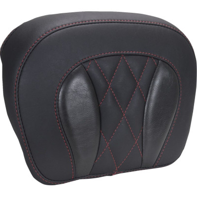 PAD BACKREST CHOPPED TPAK DARK CHERRY THREAD