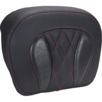 PAD BACKREST CHOPPED TPAK DARK CHERRY THREAD