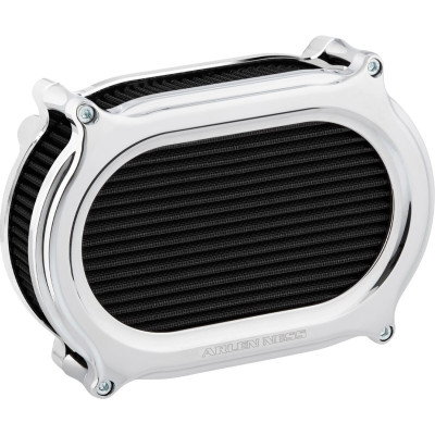 AIR CLEANER STAGE II OVAL CHROME