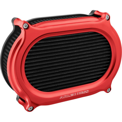 AIR CLEANER STAGE II OVAL RED