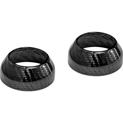 COVER FORK CARBON FIBER 39MM GLOSS