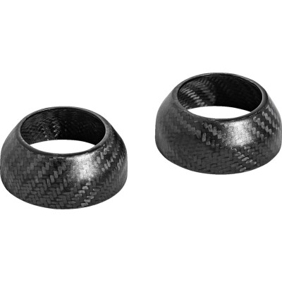 COVER FORK CARBON FIBER 39MM MATTE