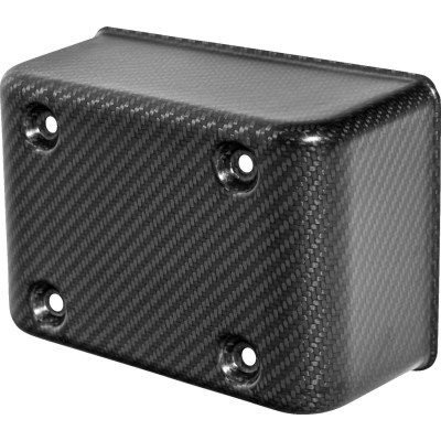 COVER FUSE BOX CARBON FIBER MATTE