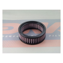 Élément filtrant haut débit Teardrop - Epaisseur 52mm - Harley Davidson avec couvercle S&S B/D