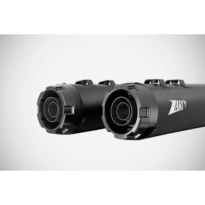 4.33 INCHES SLIP-ONS FLAT MUFFLER HD-TOURING BLACK E3