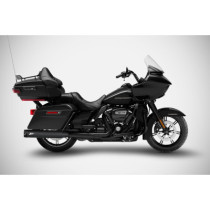 4.33 INCHES SLIP-ONS FLAT MUFFLER HD-TOURING BLACK E3