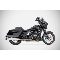 4.33 INCHES SLIP-ONS FLAT MUFFLER HD-TOURING POLISHED  E3