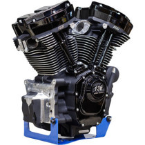 ENGINE MK136 550G CAM OIL COOLED BLK M8 SOFTAIL 2018-24