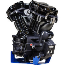 ENGINE MK136 550G CAM OIL COOLED BLK M8 SOFTAIL 2018-24