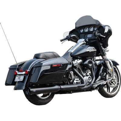 Muffler Swindler 2:1 Black 4.5" M8 Touring